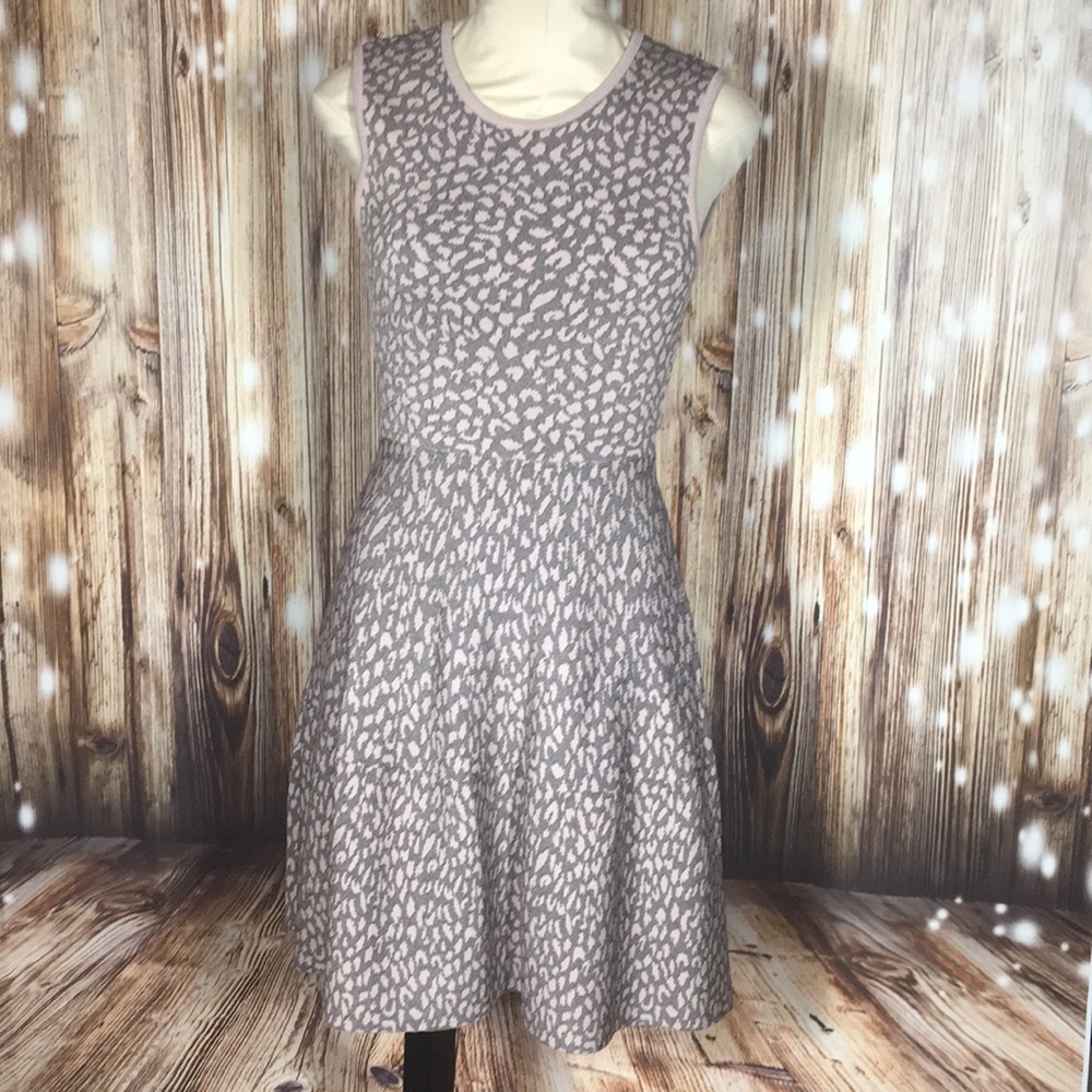 New Rebecca Taylor Sleeveless Print Dress Small no tag